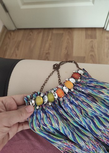 Bohem Tarz Kadın Uzun yazlık Elbise - Görsel 3