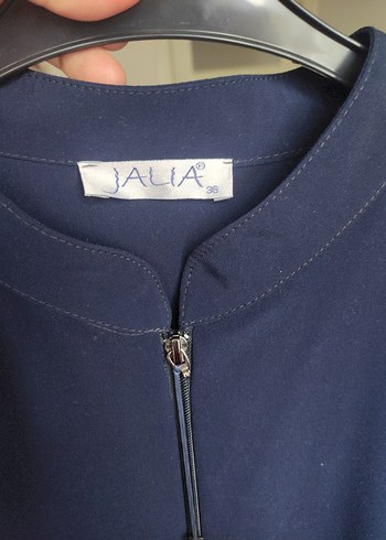 Lacivert Uzun Kadın Ferace - Görsel 5