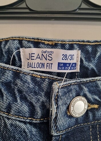 28 Beden Defacto balloon fit jean