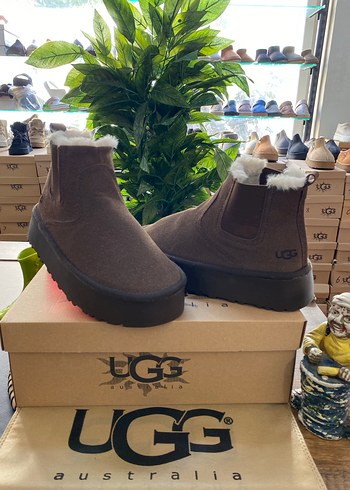 Ugg UGG Kadın Kahverengi Platform Topuklu Bot