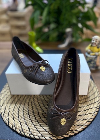 Vakko Klasik Desenli Kadın Babet - Görsel 3