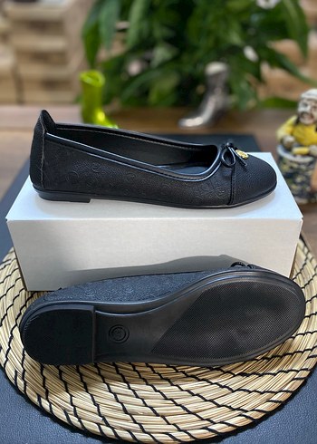 Vakko Siyah Desenli Tokalı  Kadın Babet - Görsel 2