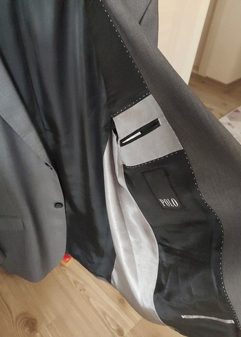 Gri Erkek Ofis Takım Elbise - Görsel 5