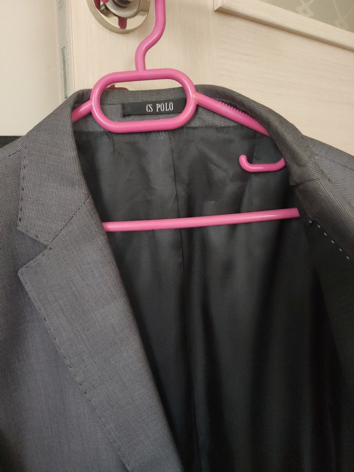 Gri Erkek Ofis Takım Elbise - Görsel 4