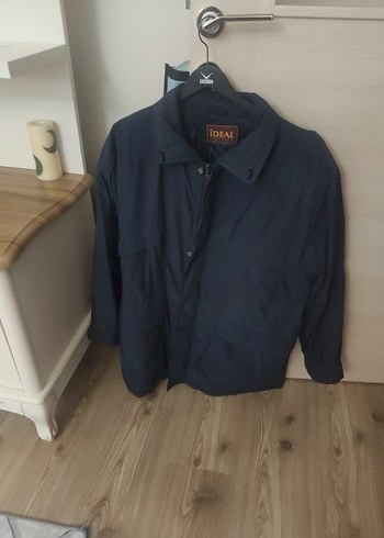 Düğmeli Lacivert Erkek Midi Ceket - Görsel 2