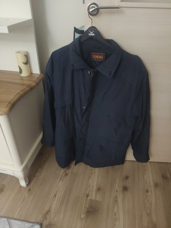 Düğmeli Lacivert Erkek Midi Ceket - Görsel 2