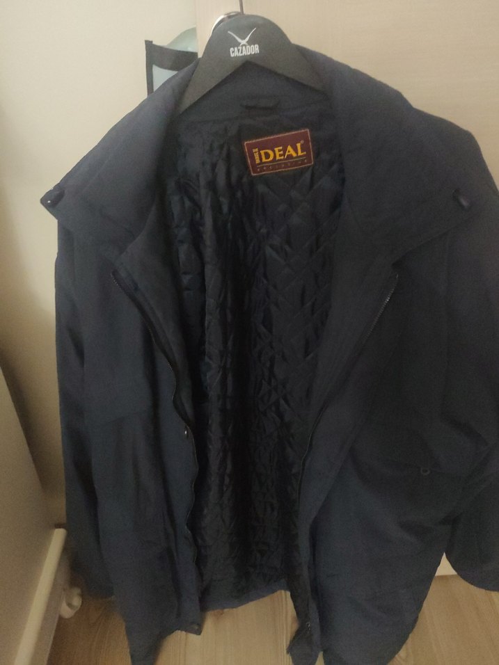 Düğmeli Lacivert Erkek Midi Ceket - Görsel 4