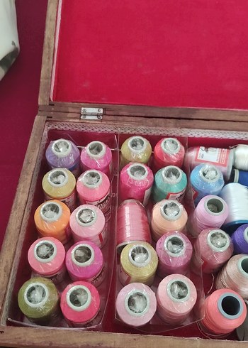 Renkli oya dantel ipliği 10 tane fiyatıdır - Görsel 6