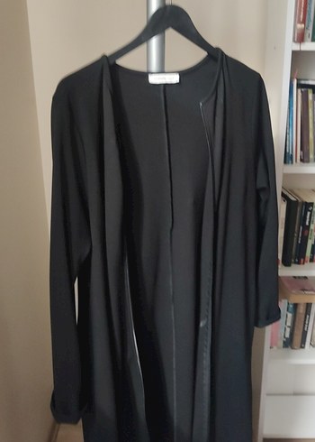 Siyah Fermuarlı Kadın Ceket - Görsel 4