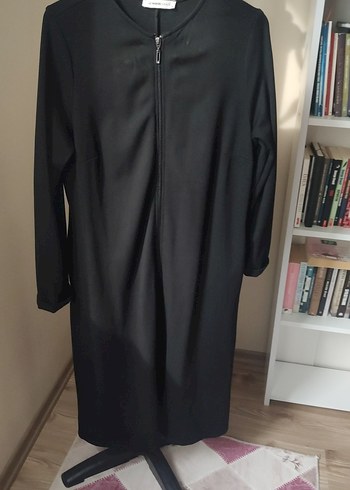 Siyah Fermuarlı Kadın Ceket - Görsel 3