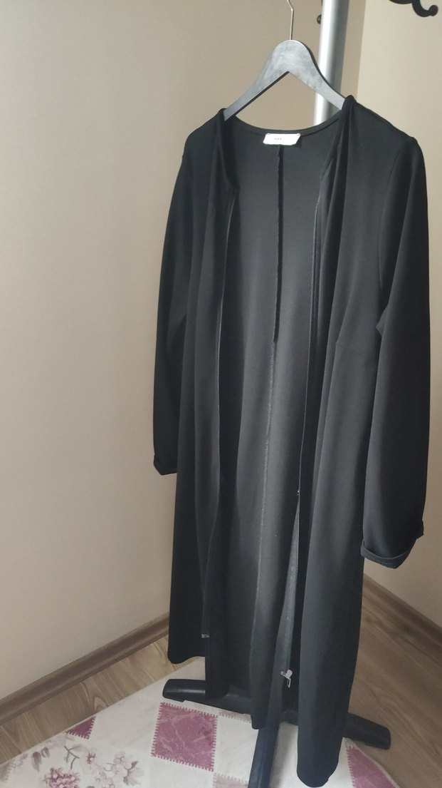 Siyah Fermuarlı Kadın Ceket - Görsel 5