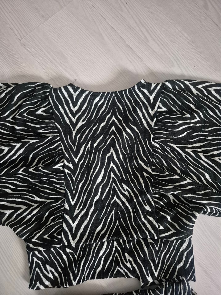 Zebra Desenli takım - Görsel 3