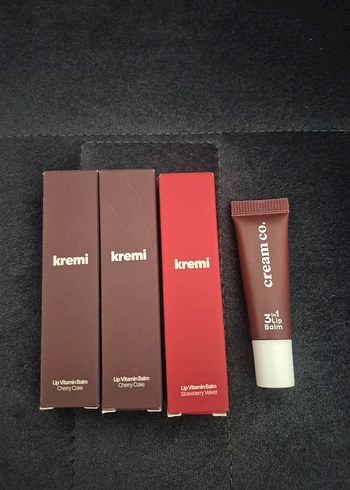 4 adet dudak lip balm - Görsel 3