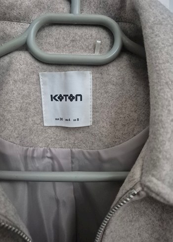 koton kadın kaşe ceket - Görsel 3