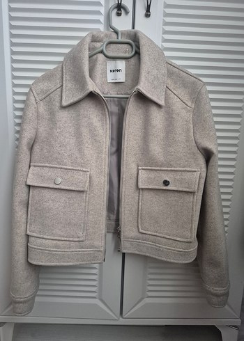 koton kadın kaşe ceket - Görsel 2