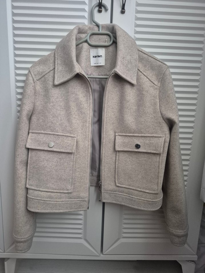 koton kadın kaşe ceket - Görsel 2