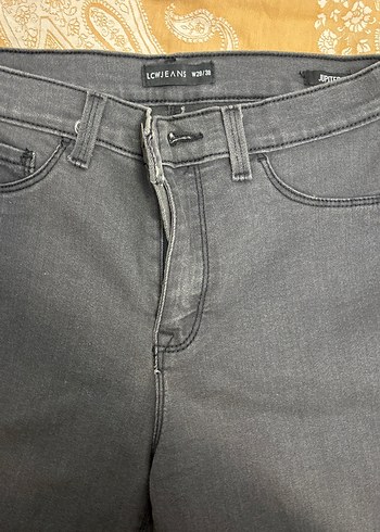 Kadın Koyu Kahverengi Dar Kesim Denim Pantolon - Görsel 2