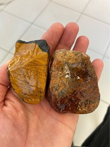 Diğer Sarı ve manzaralı kırmızı jasper