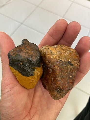  Beden Sarı ve manzaralı kırmızı jasper