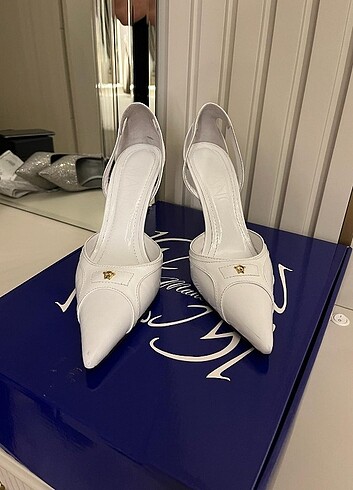 LILITH HEELS-WHITE