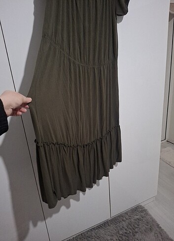 xl Beden haki Renk Elbise