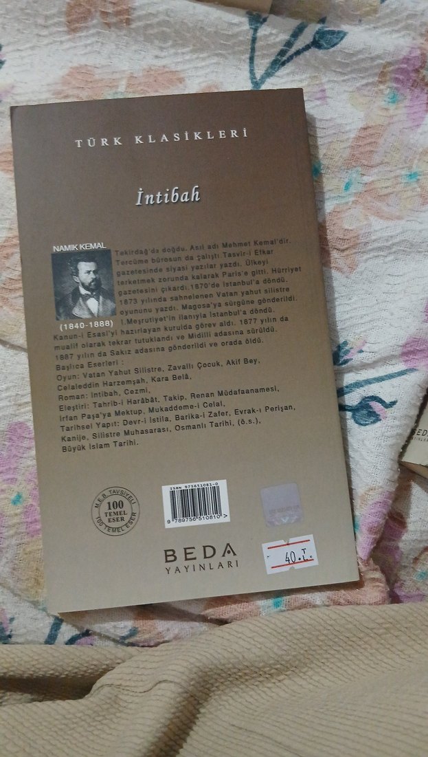 İntibah - Namık Kemal - Görsel 2