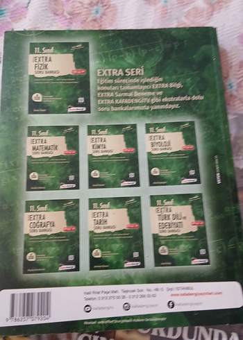 11. Sınıf Extra Fizik Soru Bankası - Ömer Öztel - Görsel 2