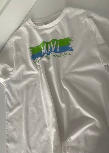 Baskılı Beyaz Erkek Tişört Loose Fit