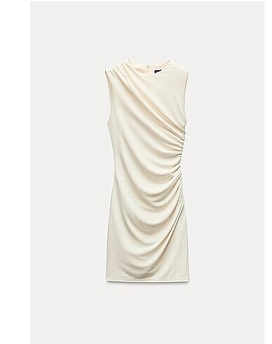 Zara drape elbise