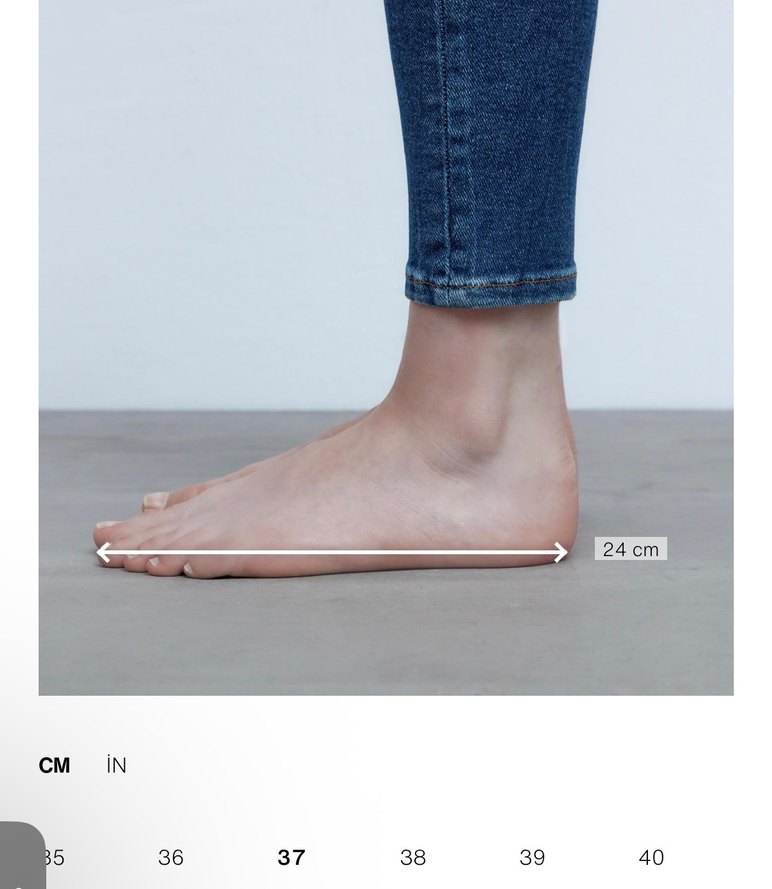 Zara Metalik  Gri  Babet - Görsel 4