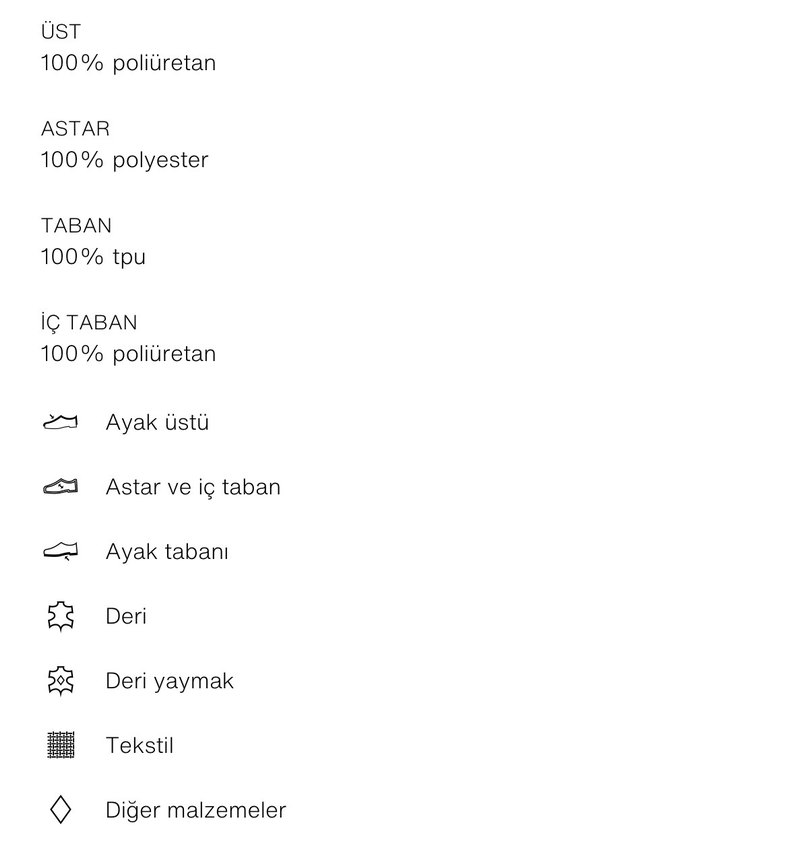 Zara  Siyah Kabartmalı Arkası Açık Ayakkabı - Görsel 5
