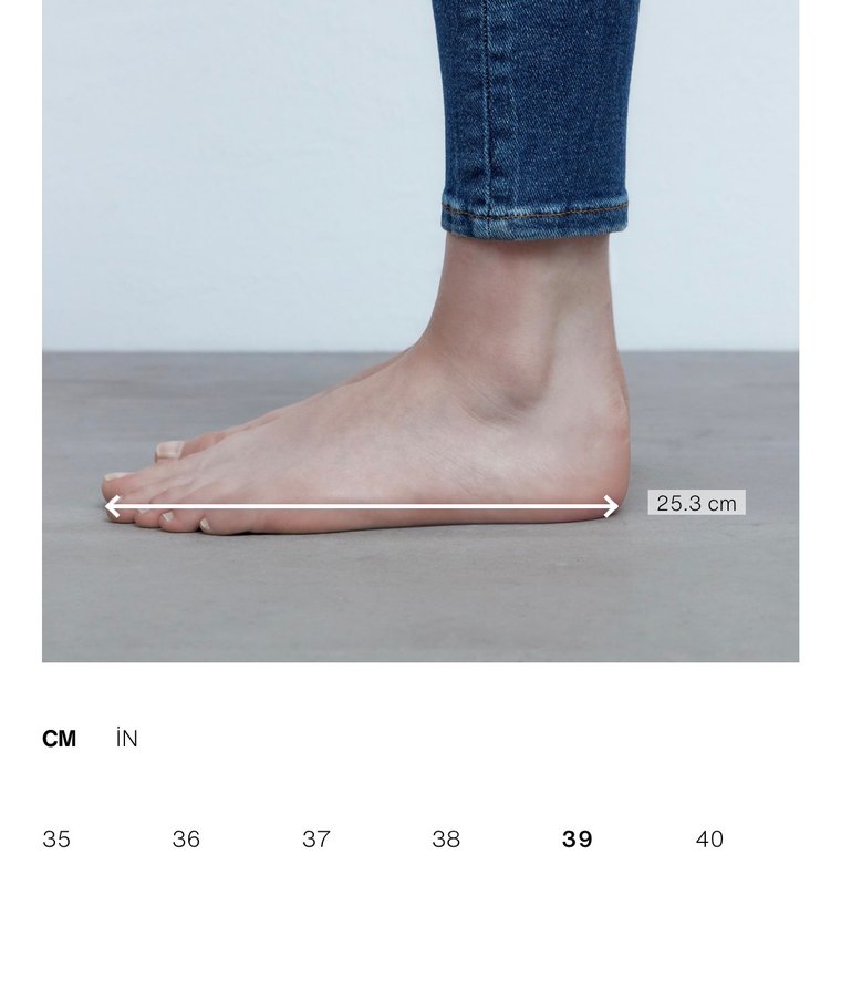 Zara  Siyah Kabartmalı Arkası Açık Ayakkabı - Görsel 4