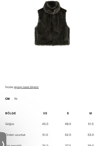 Zara Suni Kurk Yelek - Görsel 5