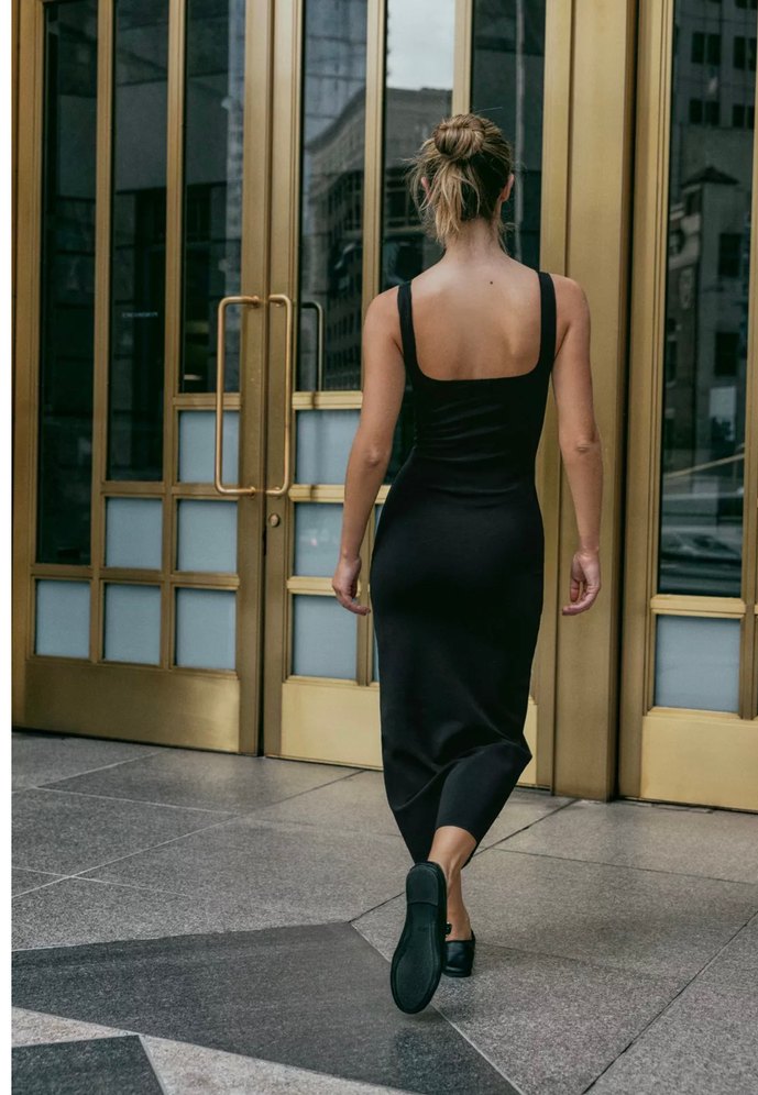 Zara Siyah  Uzun Kadın Elbise - Görsel 2