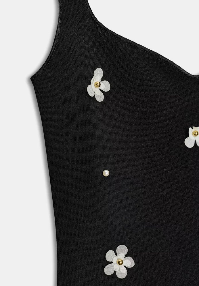 Zara Siyah  Uzun Kadın Elbise - Görsel 5