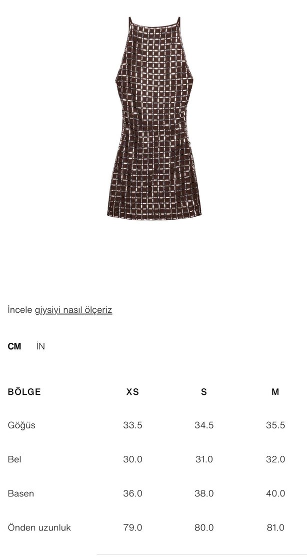 Zara Parlak File Kısa Elbise - Görsel 5