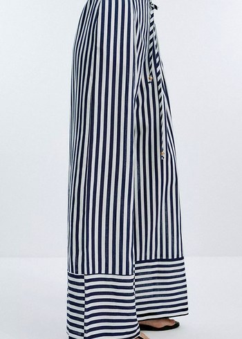 Zara Leten Karışımlı Tulum - Görsel 3