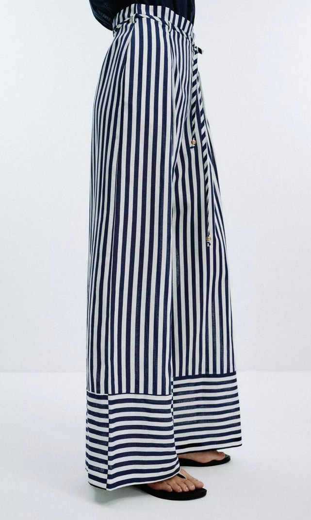 Zara Leten Karışımlı Tulum - Görsel 3