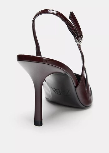 Zar Bordo Tokalı Stiletto - Görsel 3