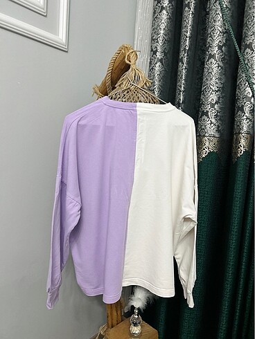 m Beden çeşitli Renk Mor beyaz AQUA marka Sweatshirt