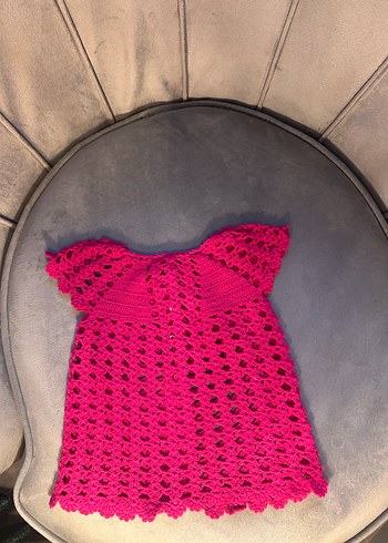 Pembe renk 0,3 ay el örmesi sıfır yelek - Görsel 8