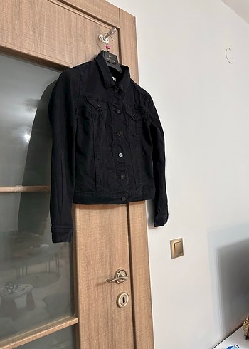 Mavi marka füme renk kadın kot ceket - Görsel 5