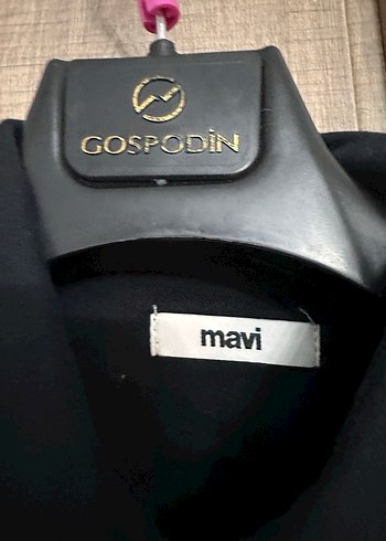 Mavi marka füme renk kadın kot ceket - Görsel 2