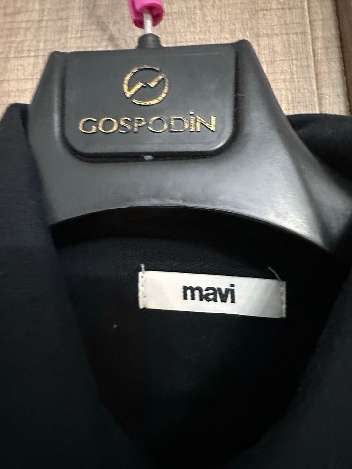 Mavi marka füme renk kadın kot ceket - Görsel 2