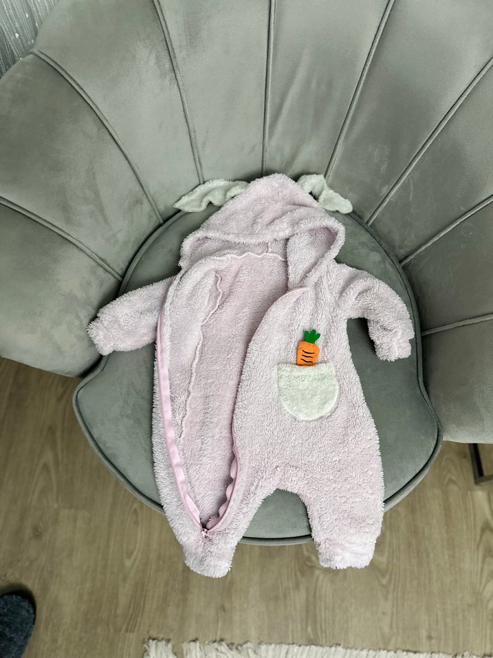 Fermuarlı Kışlık Bebek Uyku Tulumu - Görsel 2