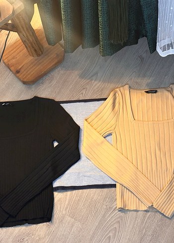 2 li triko kadın kışlık kazak 2li satış - Görsel 2