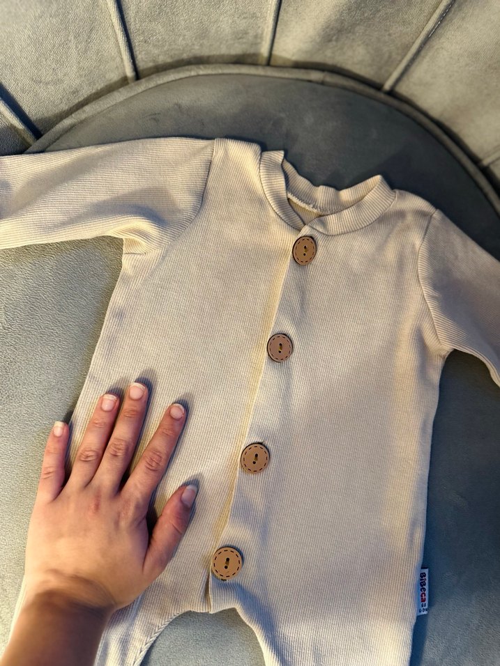 Fitilli Bibeca Bebek Tulumu 6-9 Ay 68cm - Görsel 4