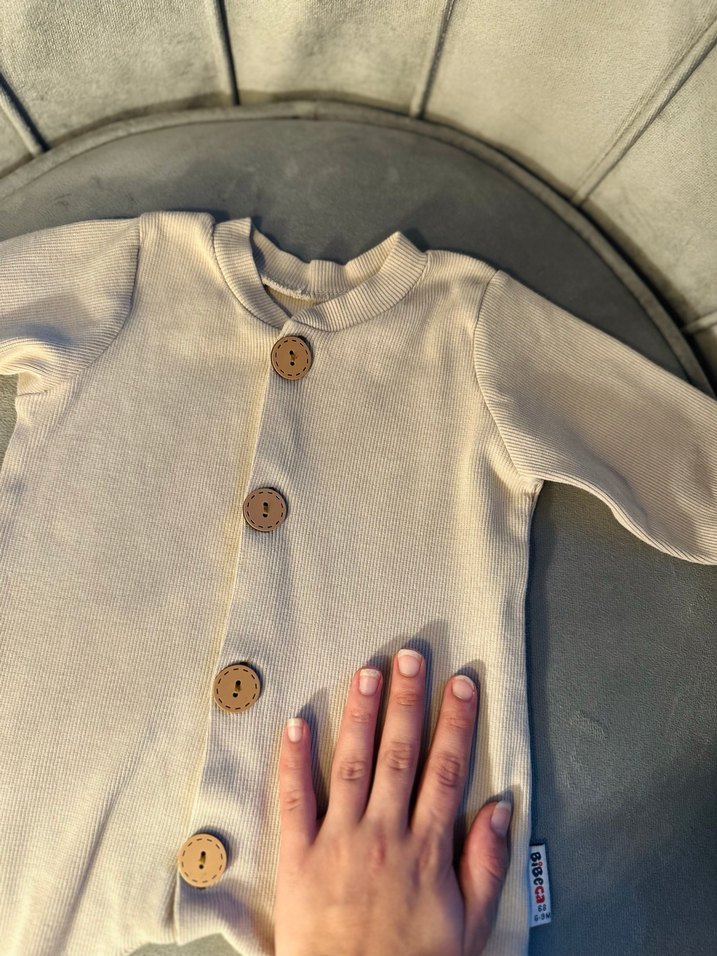 Fitilli Bibeca Bebek Tulumu 6-9 Ay 68cm - Görsel 5