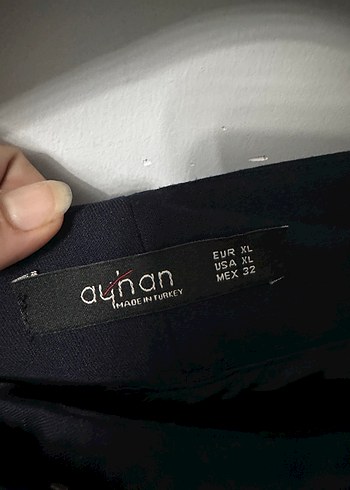 XL Lacivert Ofis/Şık Kumaş Pantolon - Görsel 3