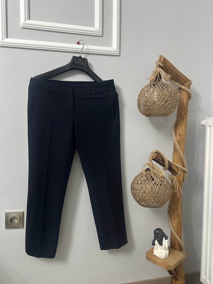 XL Lacivert Ofis/Şık Kumaş Pantolon - Görsel 2